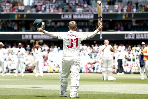 David Warner struck 26 centuries and 37 half-centuries in Test cricket. [P/C: Getty]