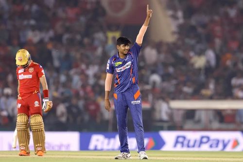 Yash Thakur was the Lucknow Super Giants' highest wicket-taking seamer in IPL 2023. [P/C: iplt20.com]