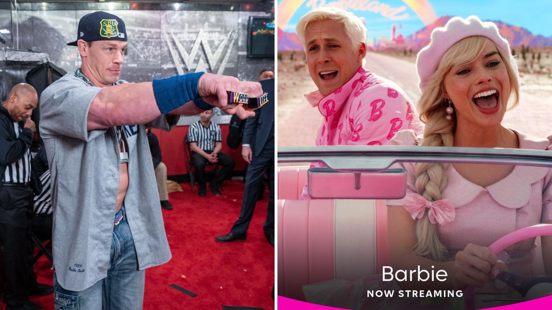 John Cena had a small role in the movie Barbie