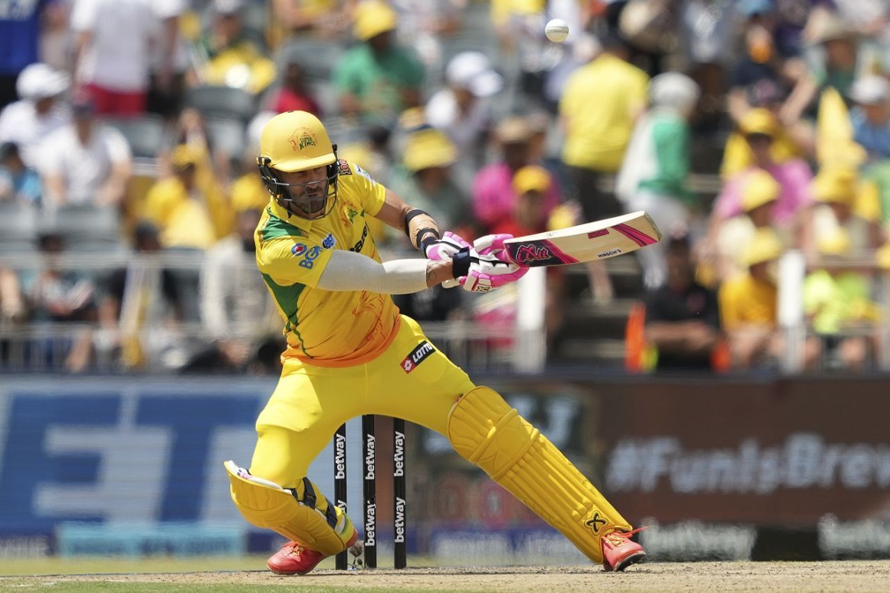 Faf du Plessis in action (Credits: SA20)