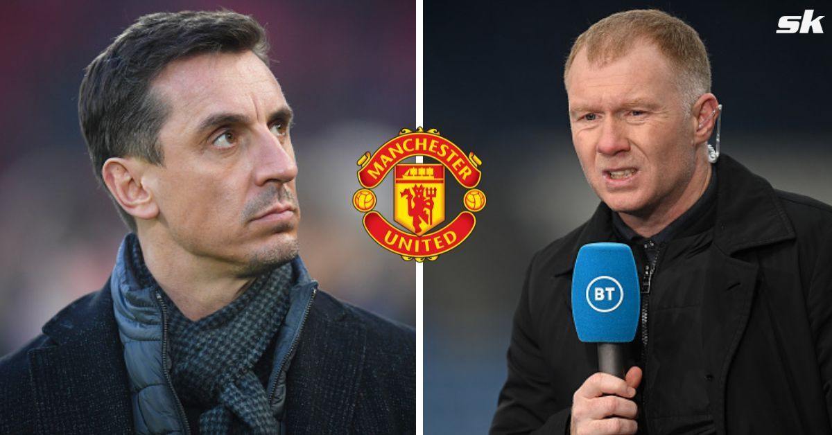 Gary Neville and Paul Scholes played alongside each other at Manchester United for around 18 years.
