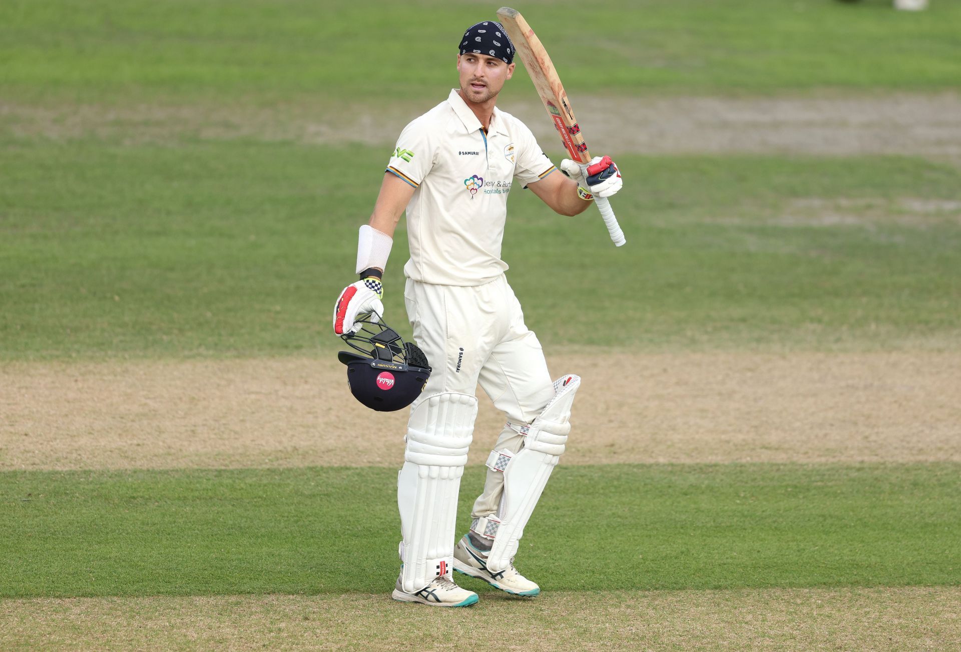 The versatile Leus du Plooy in action: Sussex v Derbyshire - LV= Insurance County Championship