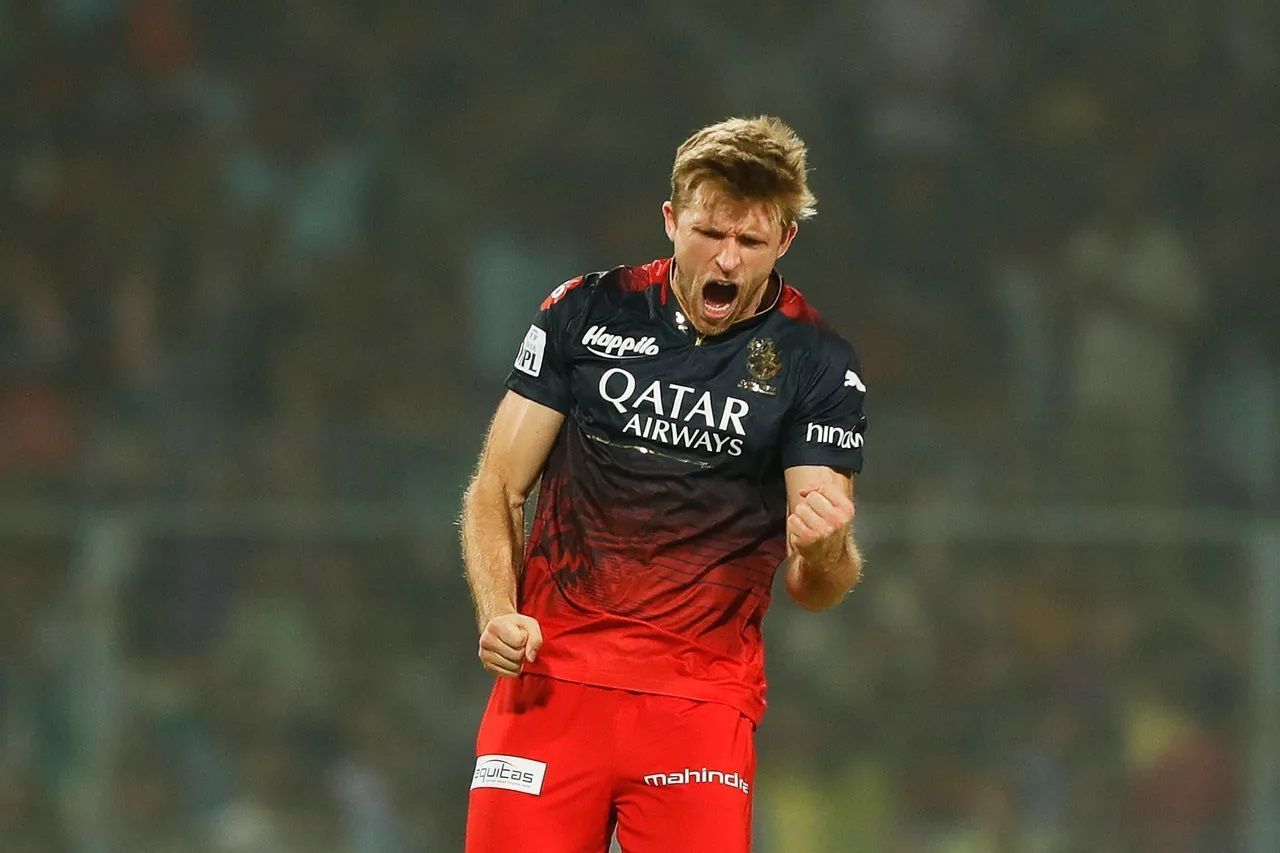 David Willey played for the Royal Challengers Bangalore in IPL 2023. [P/C: iplt20.com]
