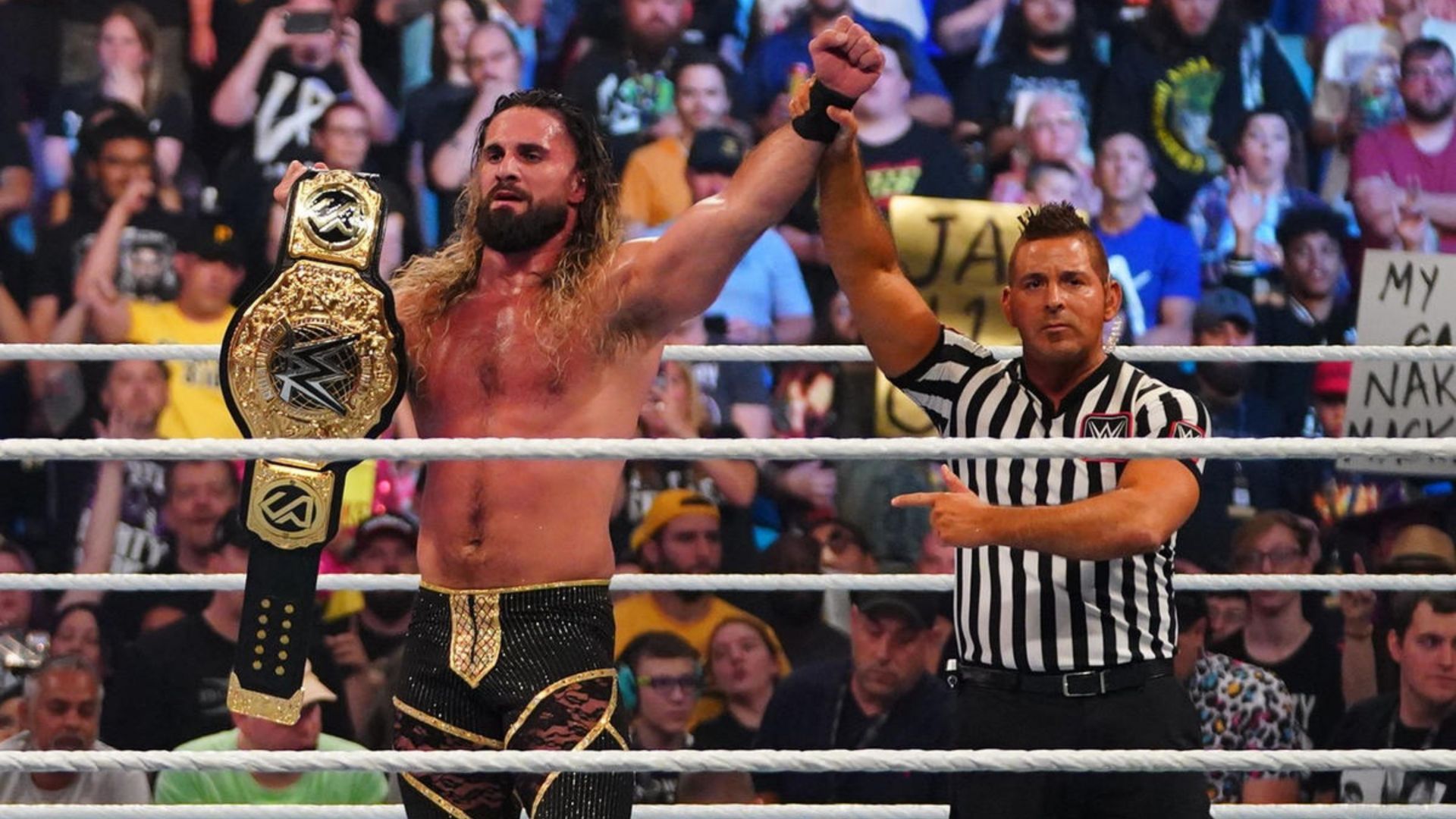 WWE World Heavyweight Champion Seth Rollins