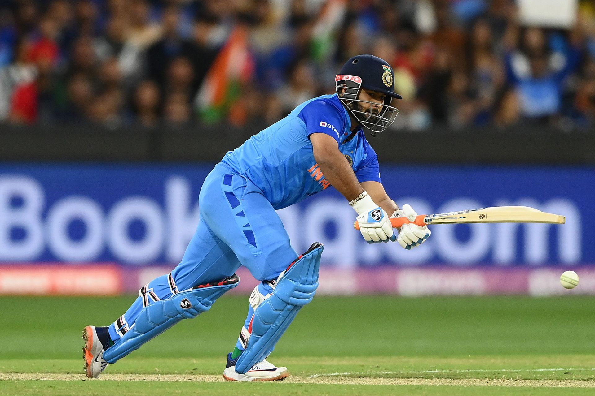 Rishabh Pant provides an enticing left-handed wicketkeeper-batter option in the middle order. [P/C: Getty]