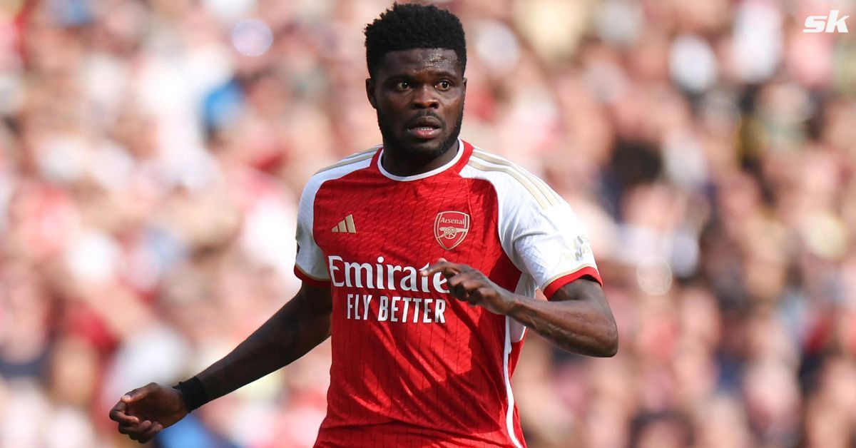 Arsenal midfielder Thomas Partey.