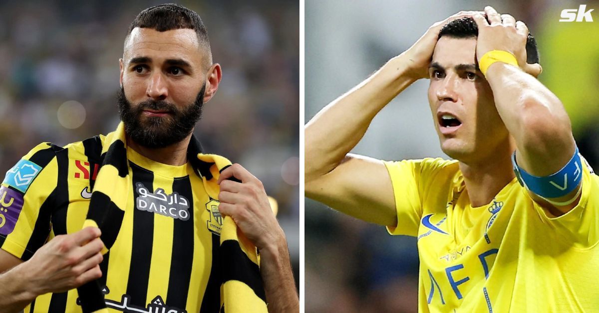 Cristiano Ronaldo and Karim Benzema are among the stars of the Saudi league