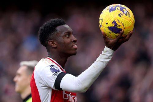 Eddie Nketiah (via Getty Images)