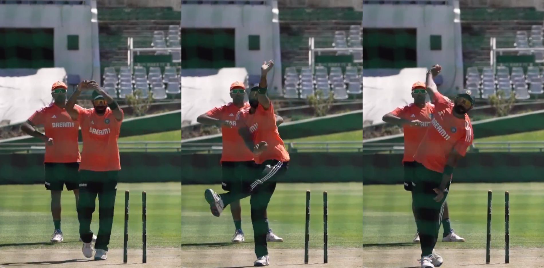 Jasprit Bumrah, Ravichandran Ashwin bowling action