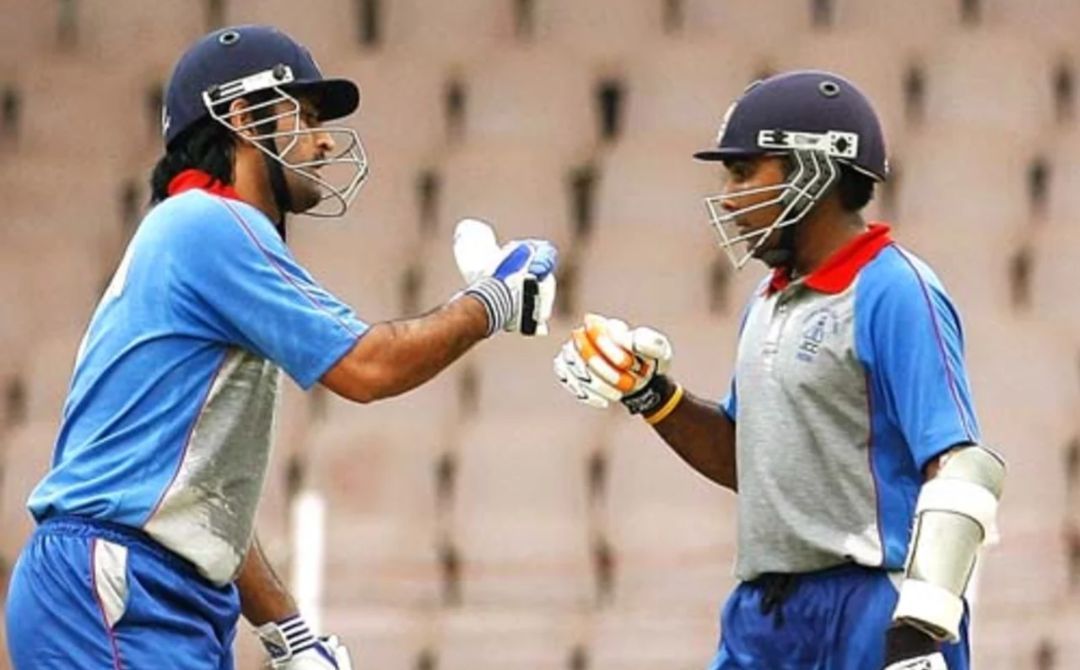 MS Dhoni and Mahela Jayawardene for Asia XI