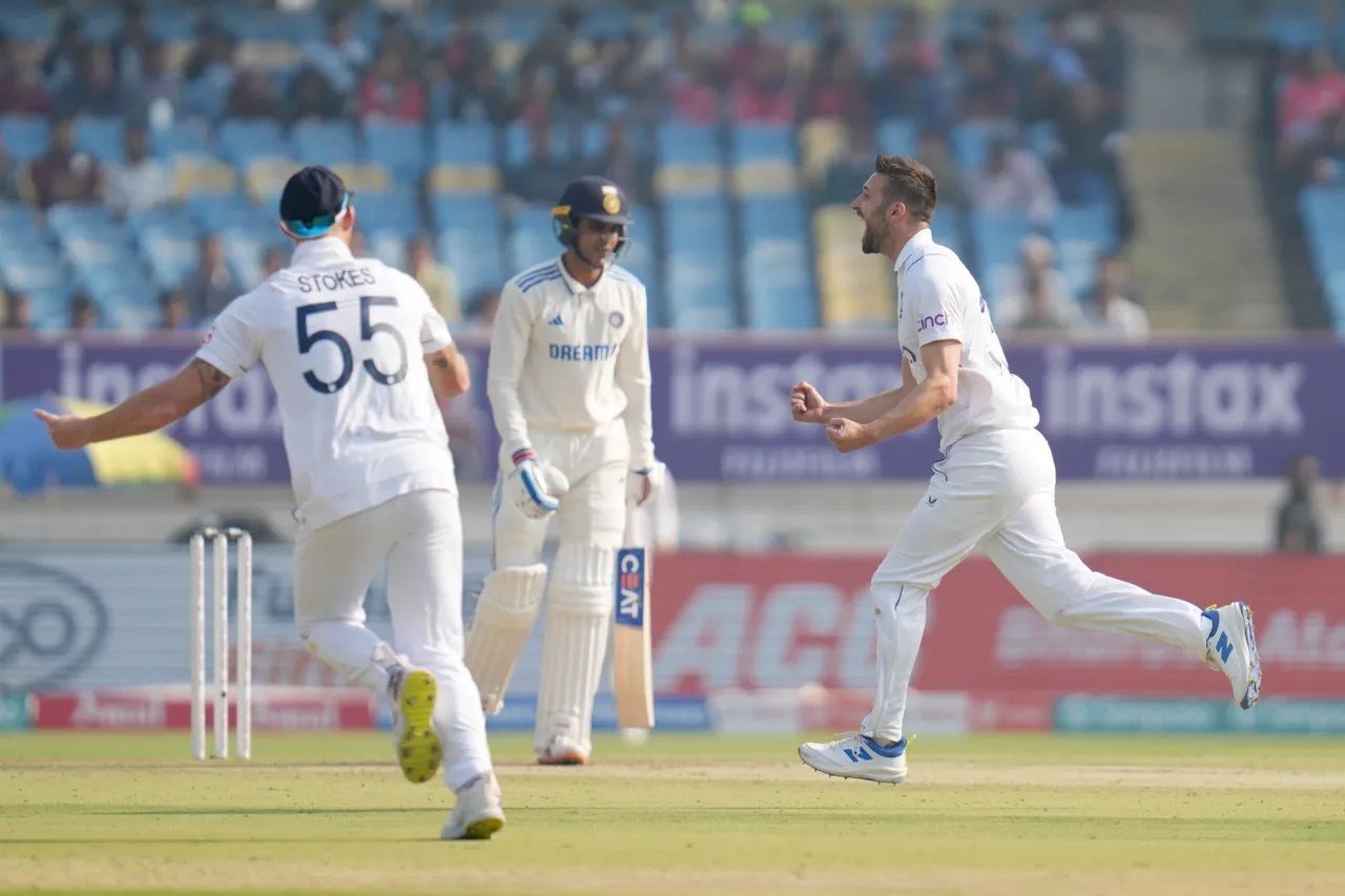 Shubman Gill was caught behind off Mark Wood&#039;s bowling. [P/C: BCCI]