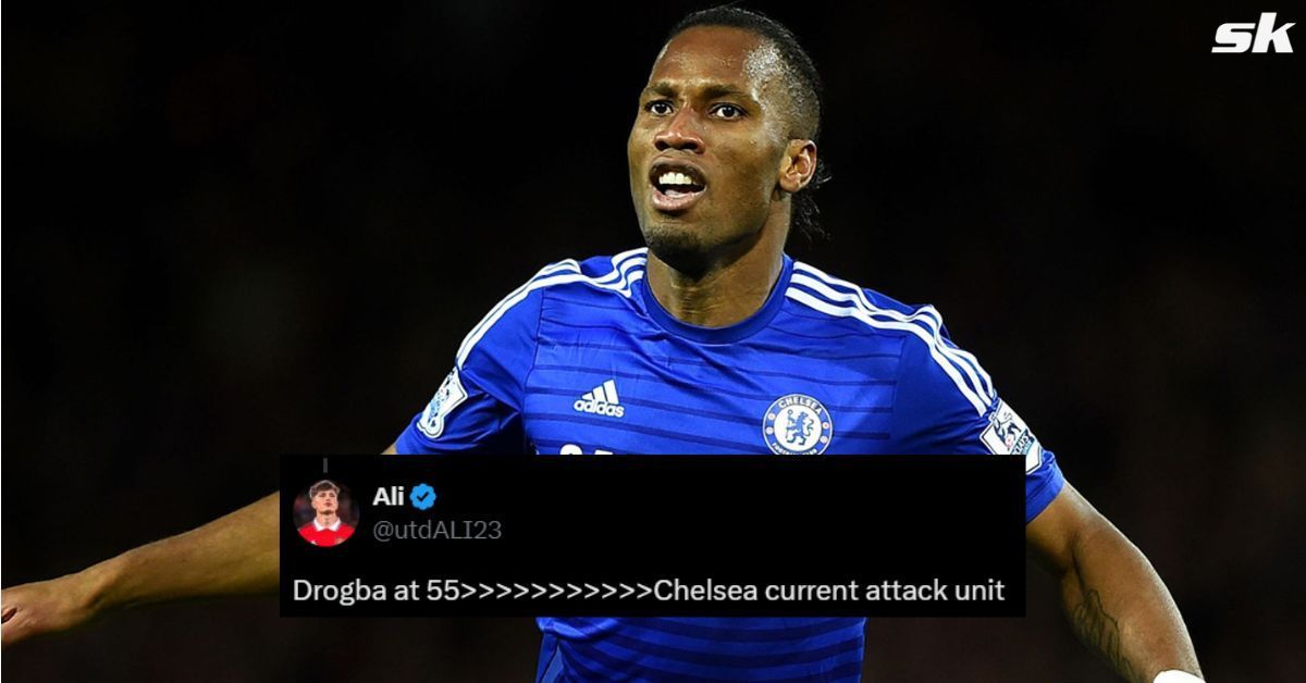 Chelsea legend Didier Drogba scored a stunning goal