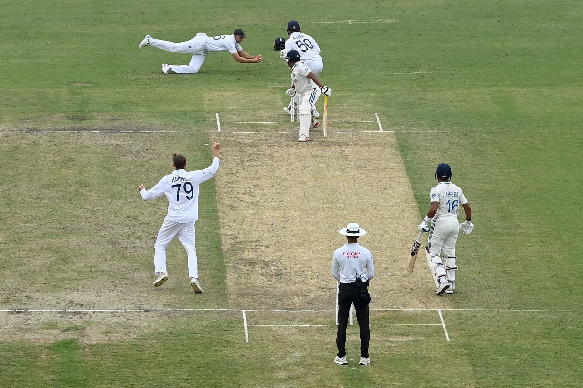 The Ranchi wicket has plenty of cracks: India v England - 4th Test Match: Day Two