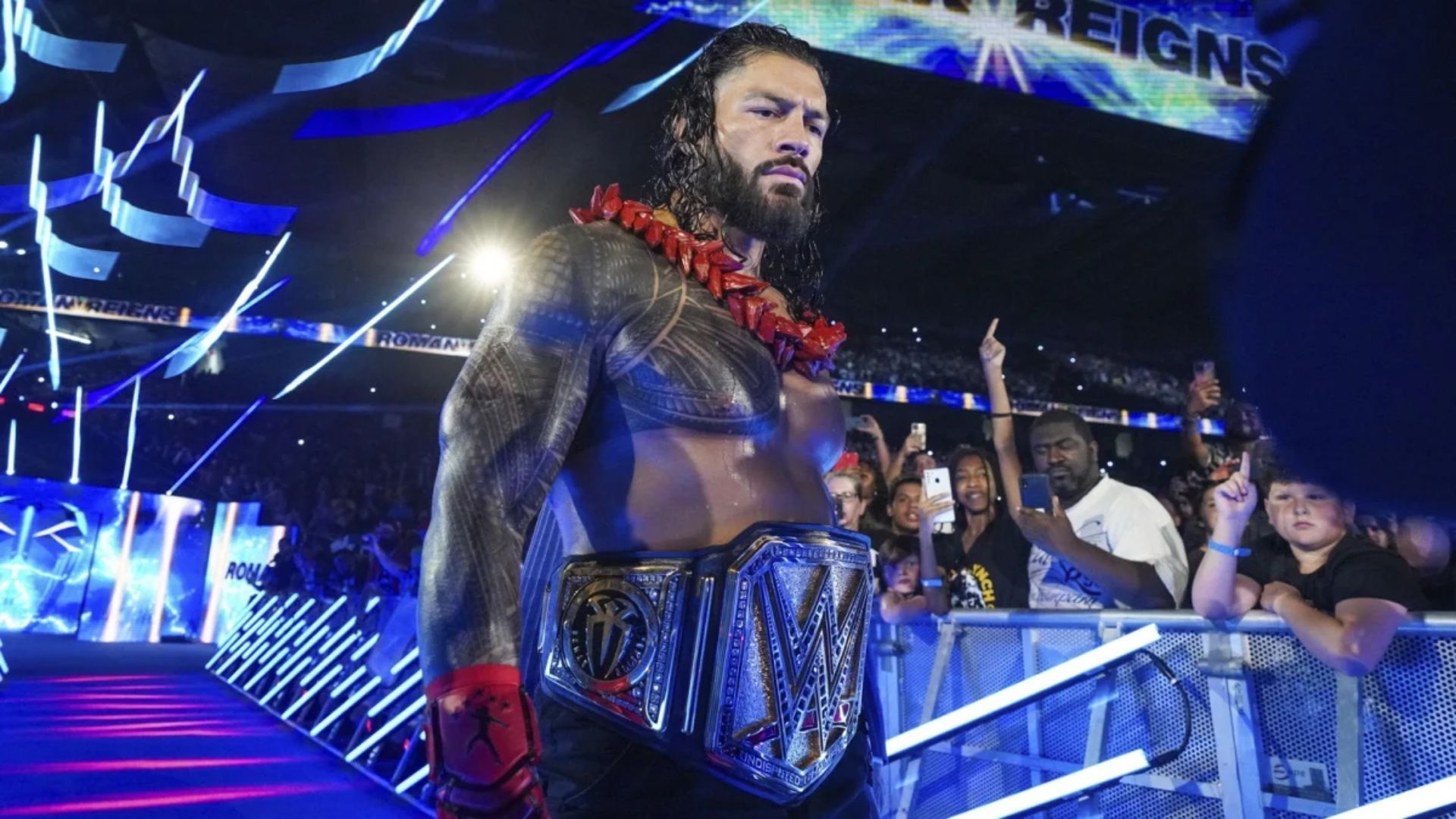 roman reigns not present wwe elimination chamber 2024