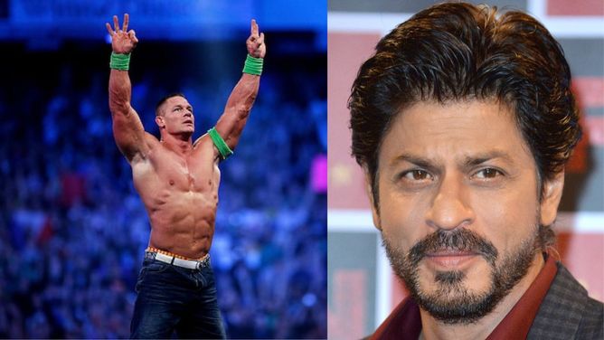 "मैं आपको अपने नए गाने भेजने वाला हूं"- WWE दिग्गज John Cena से बॉलीवुड के 'बादशाह' Shahrukh Khan ने की बहुत बड़ी मांग