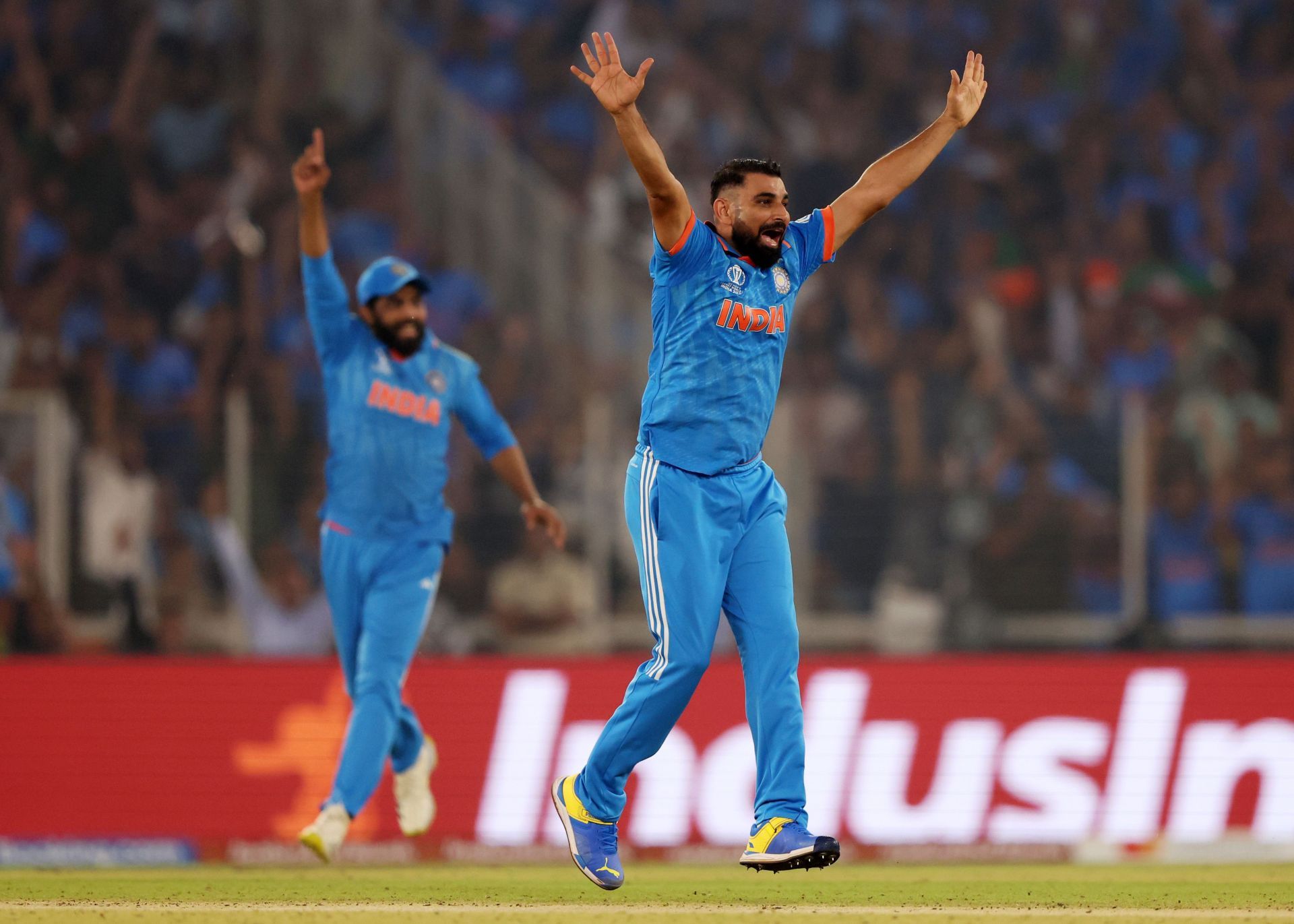 Mohammed Shami appeals: India v Australia: Final - ICC Men&#039;s Cricket World Cup India 2023