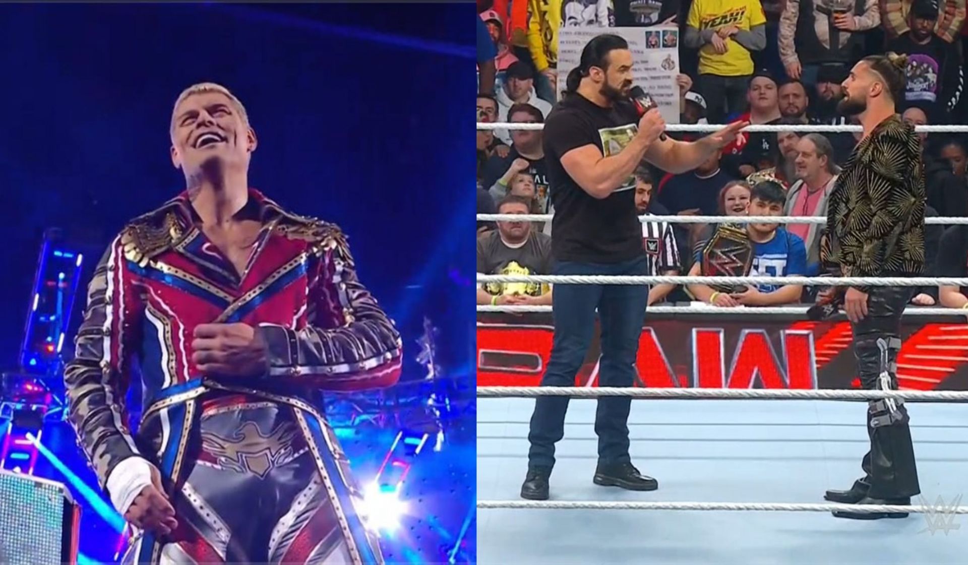 WWE Raw में कई रोचक चीज़ें देखने को मिली 