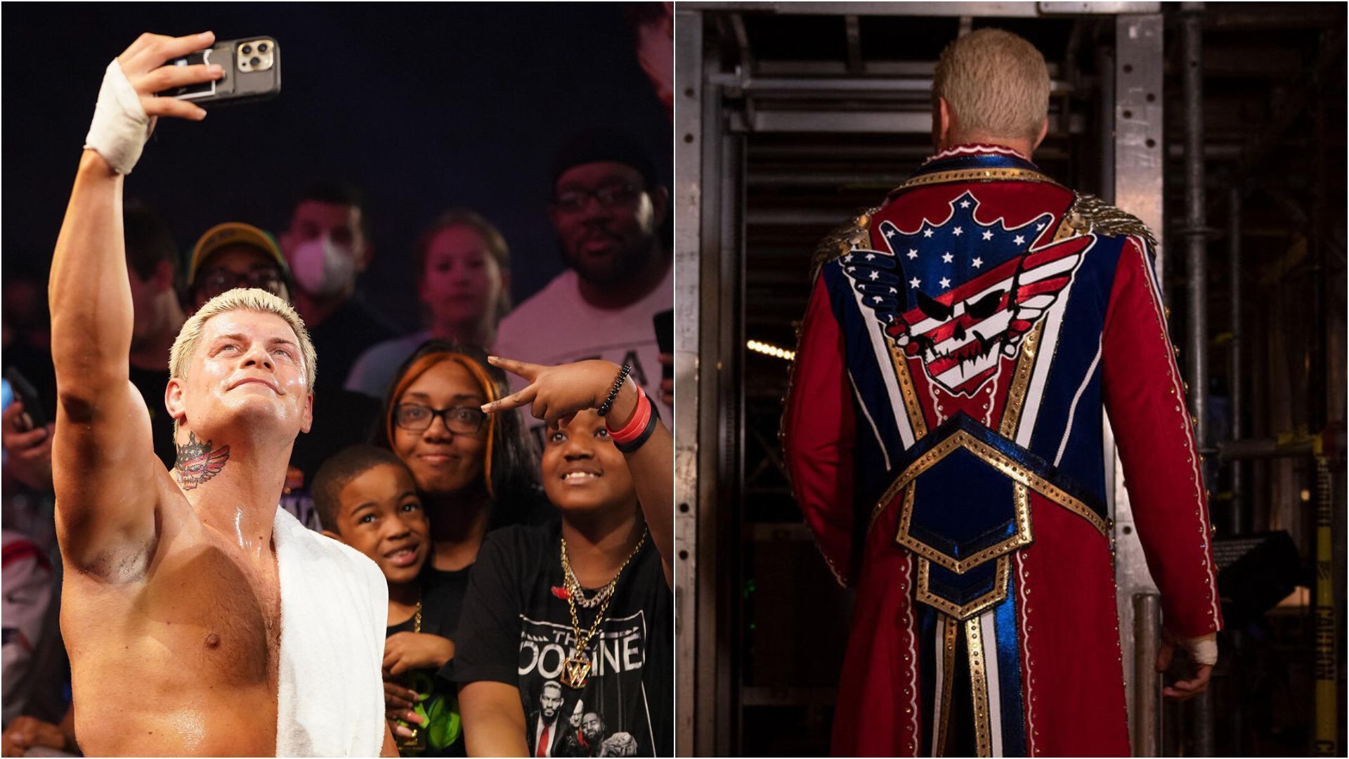 WWE fans got a treat from Cody Rhodes and a popular star