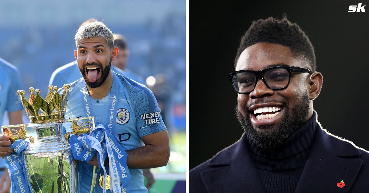 Manchester City icons Sergio Aguero and Micah Richards
