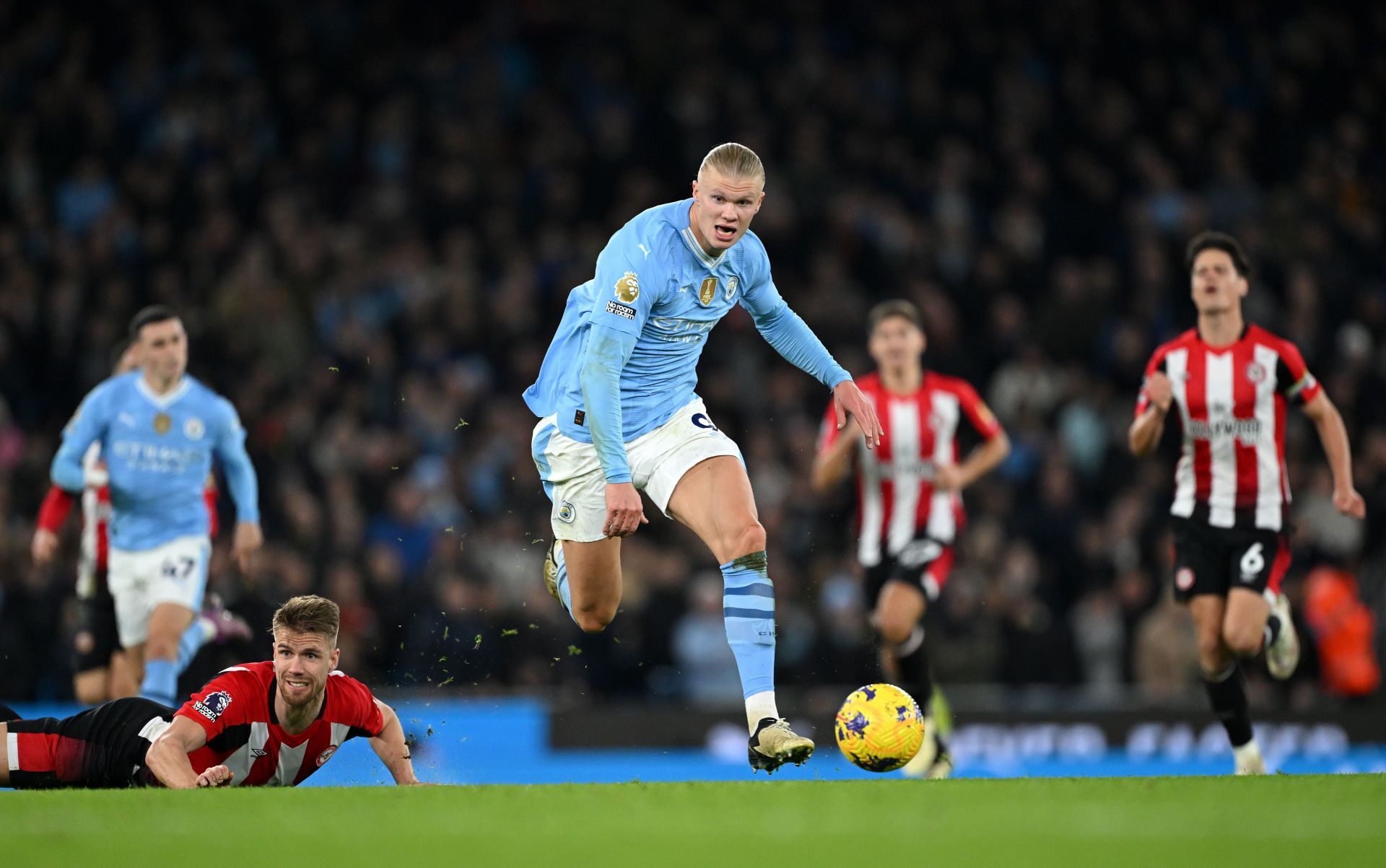 Erling Haaland has admirers at the Santiago Bernabeu