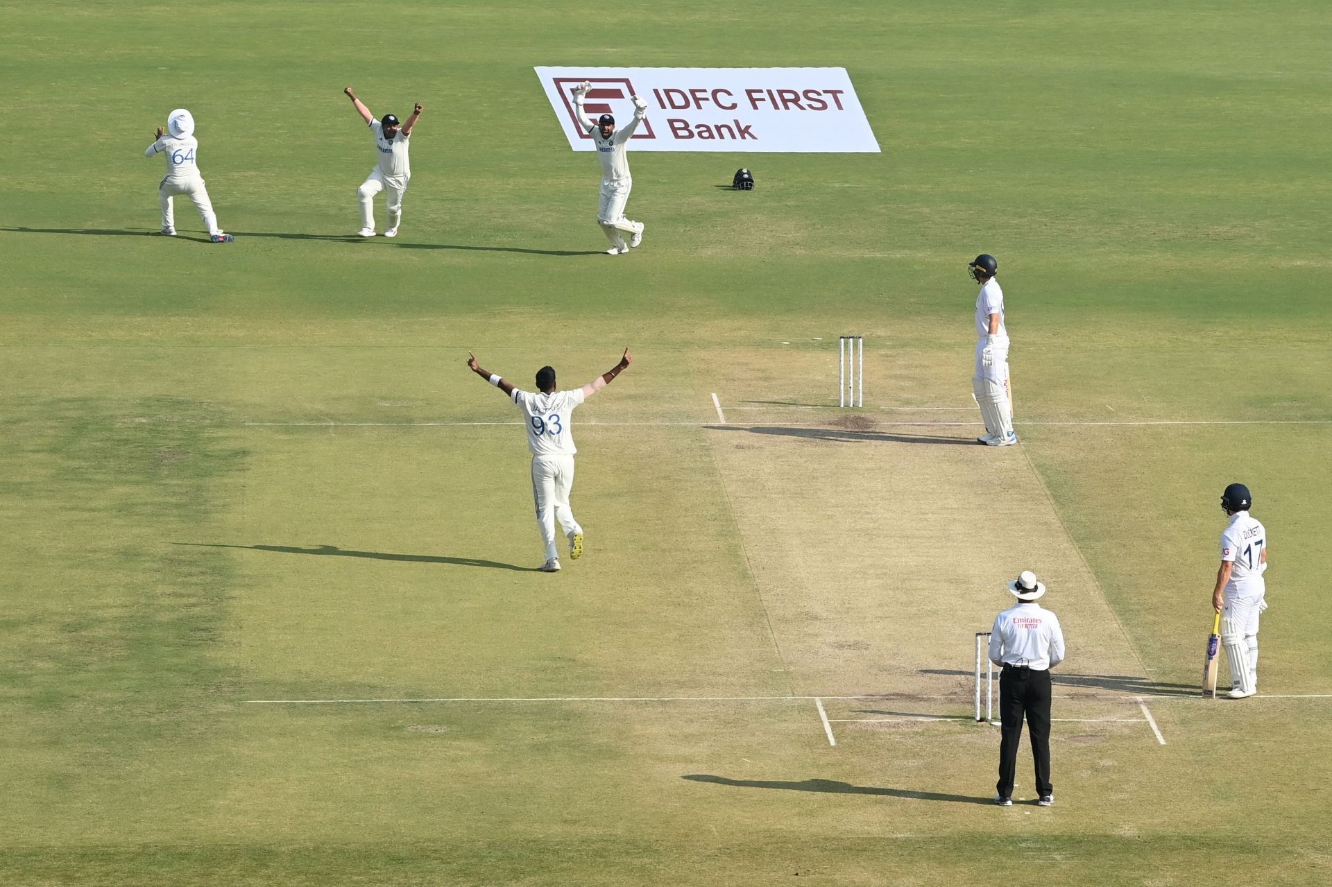 India  v England - 3rd Test Match: Day Three