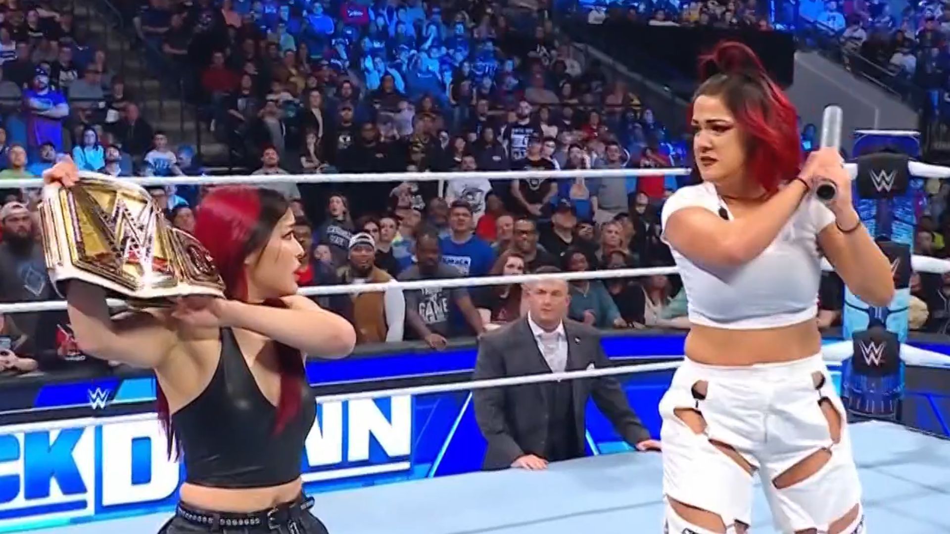 IYO SKY vs. Bayley is official for WrestleMania 40.