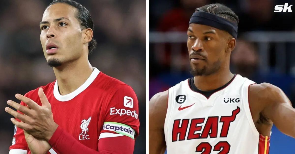 Virgil van Dijk and Jimmy Butler