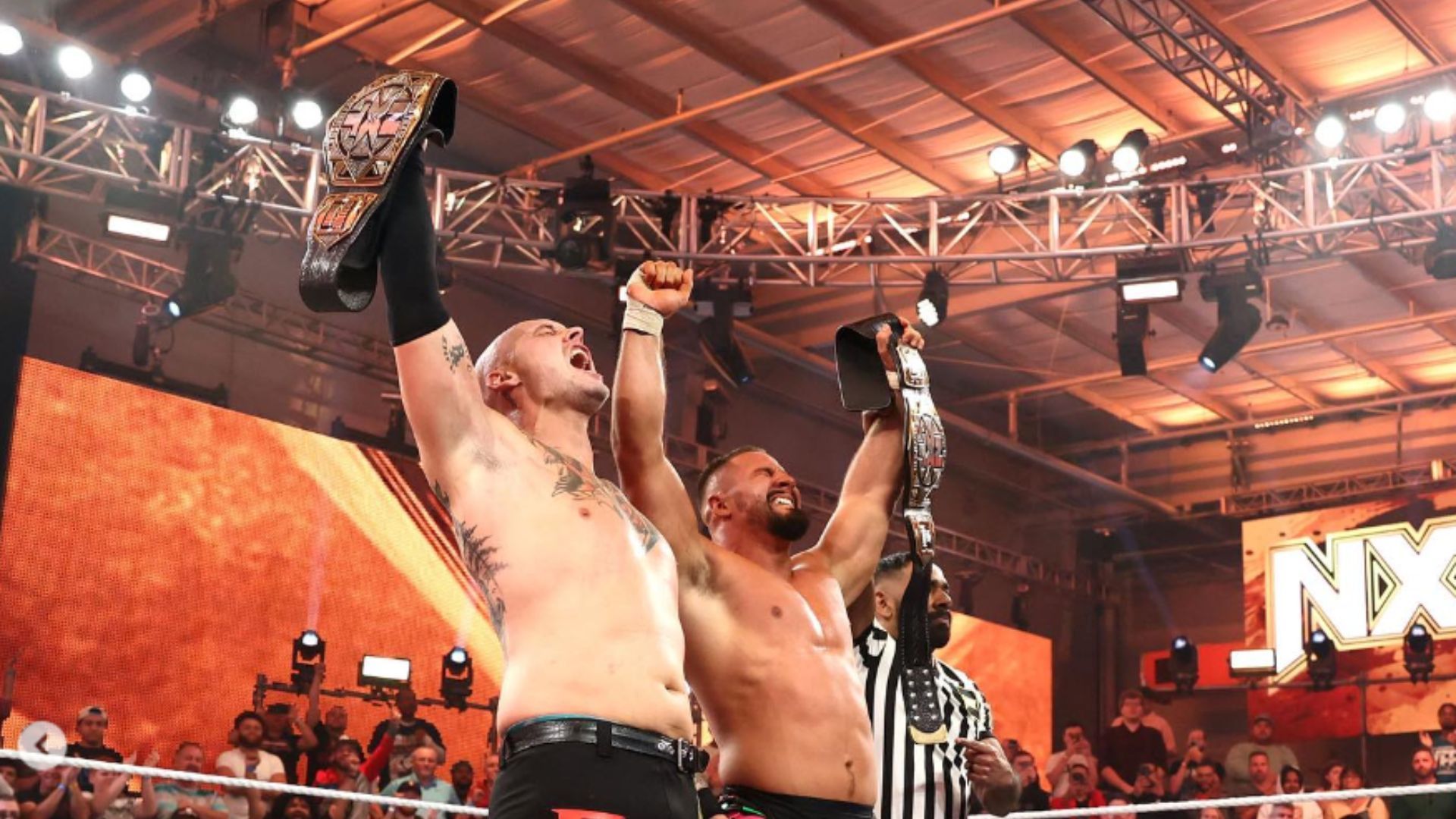 The Wolf Dogs won the Tag Team Championship on the February 13, 2024, episode of NXT.