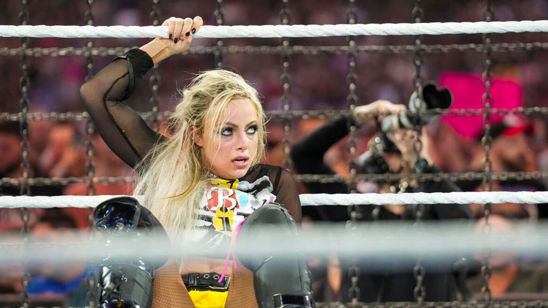 Liv Morgan at WWE Elimination Chamber 2024!