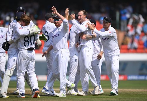 England national cricket team. (Credits: Getty)