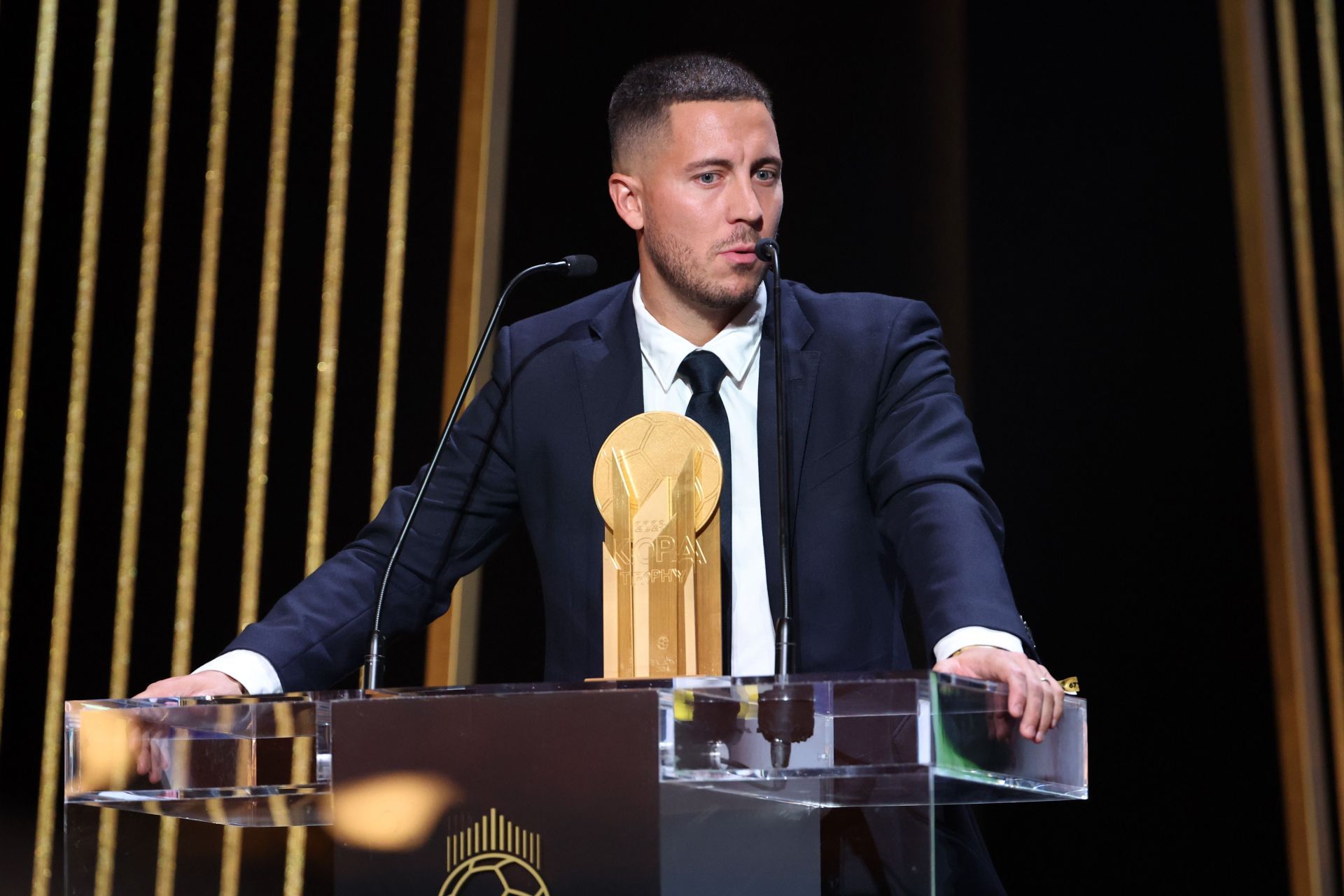 Eden Hazard gave a glowing verdict of Cristiano Ronaldo.