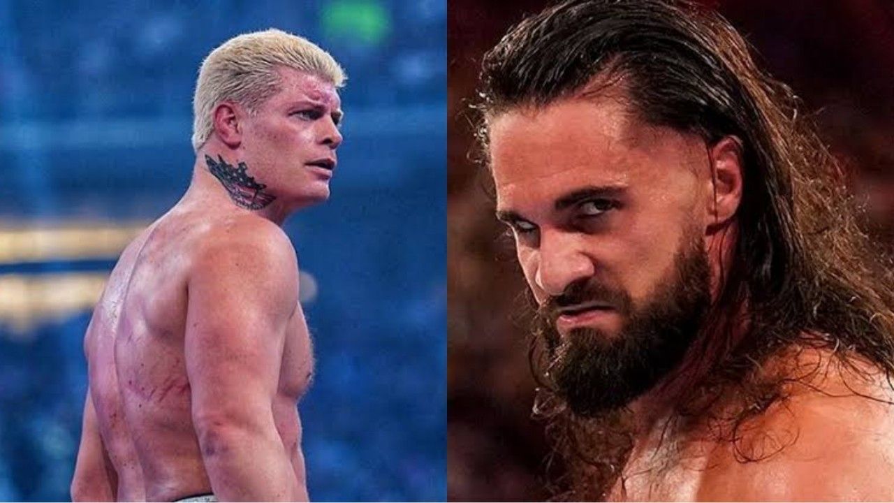 WWE सुपरस्टार्स कोडी रोड्स और सैथ रॉलिंस 