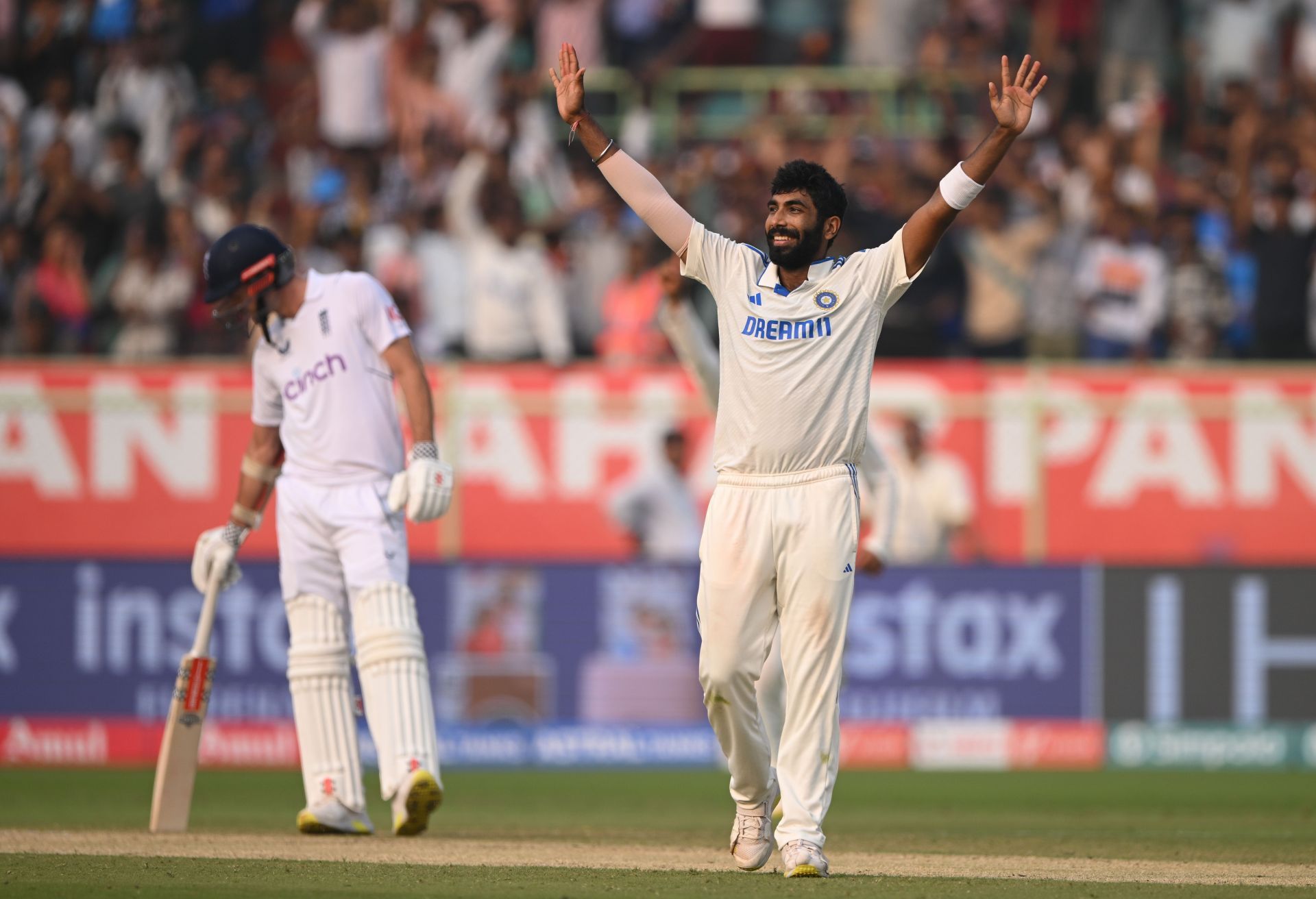 Jasprit Bumrah produced a spell for the ages to help India take the ascendancy in the Test. (Pic: Getty)