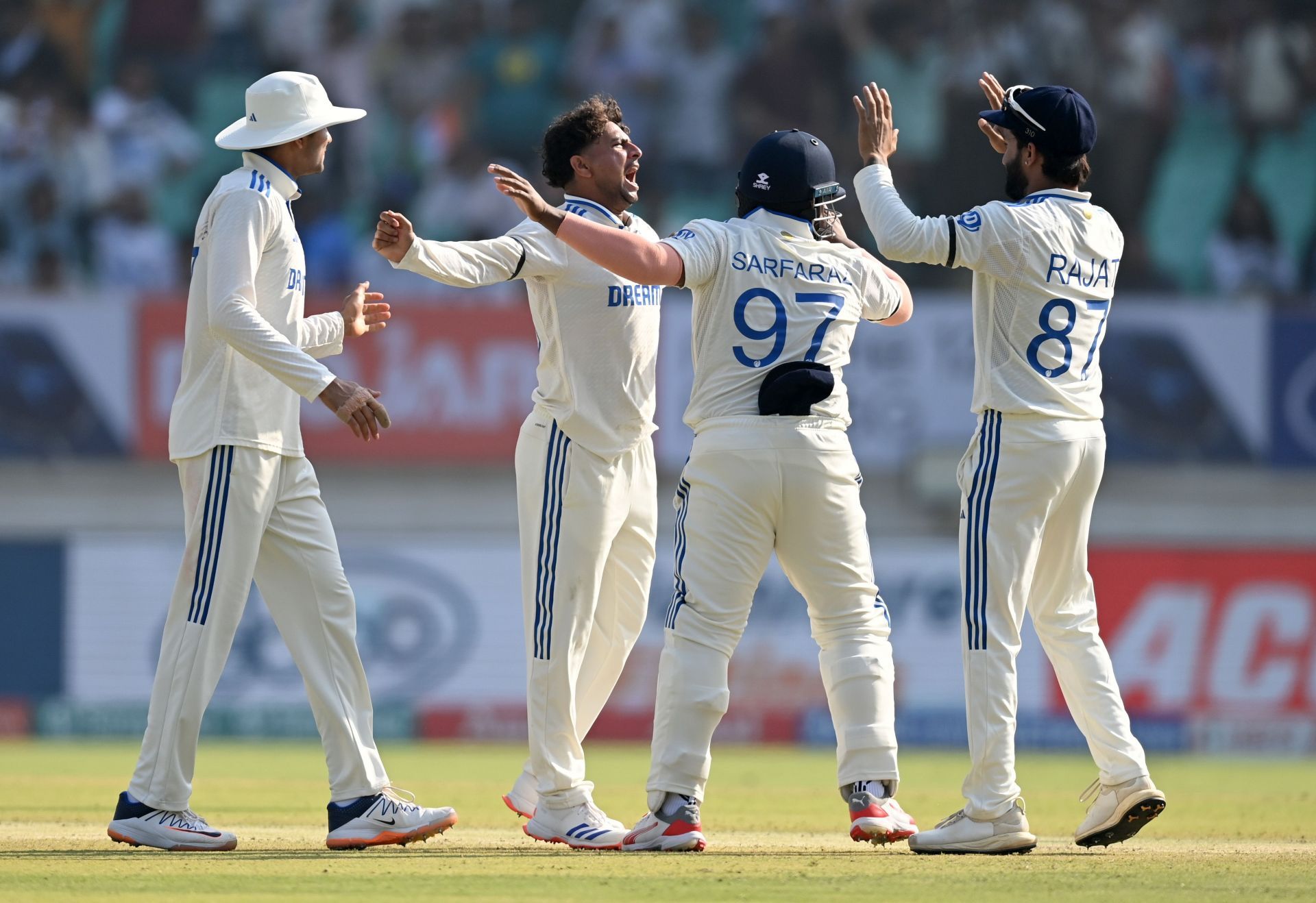 India  v England - 3rd Test Match: Day Three