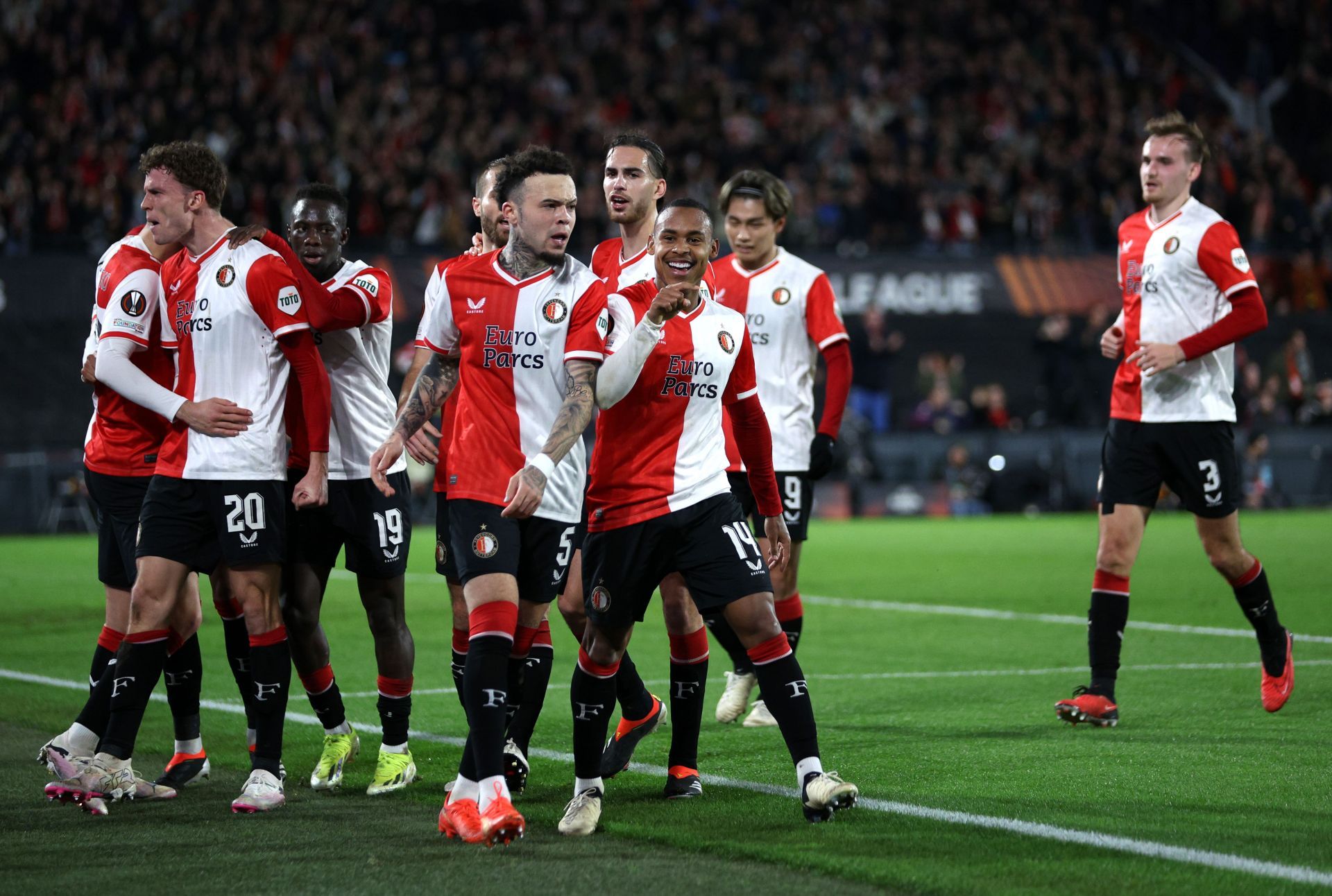 Feyenoord v AS Roma: Playoff First Leg - UEFA Europa League 2023/24