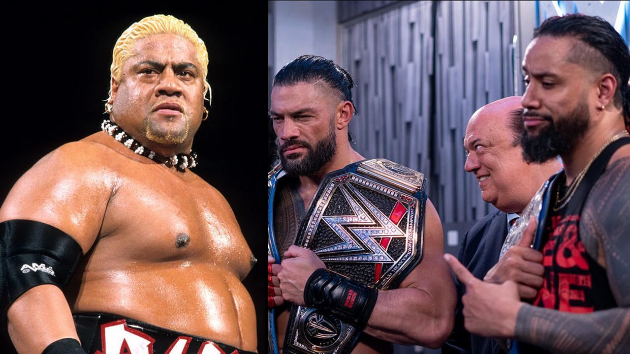 Rikishi and The Bloodline (via WWE