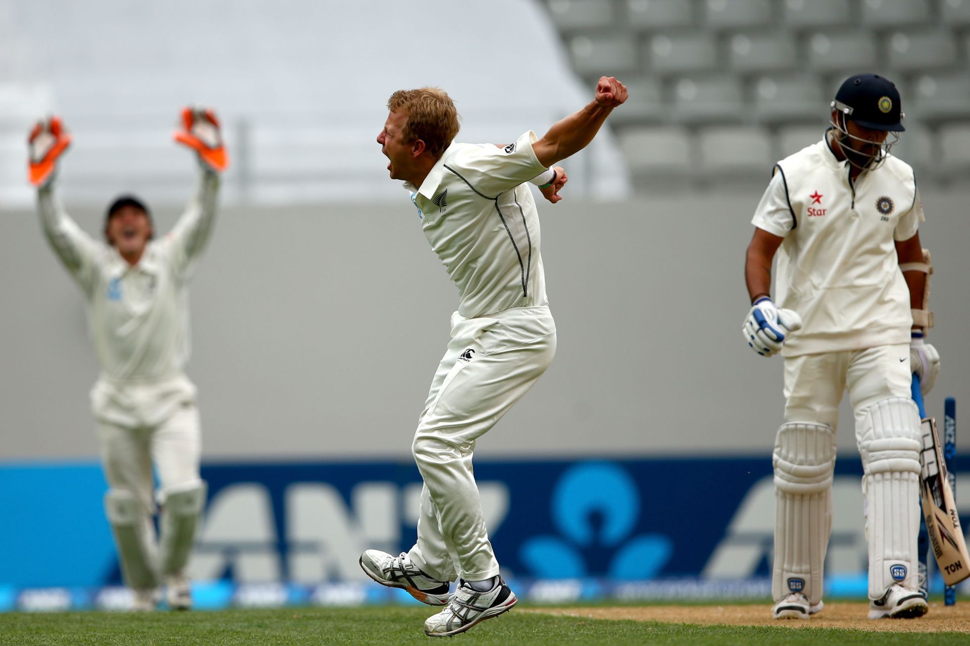 New Zealand v India - First Test: Day 2