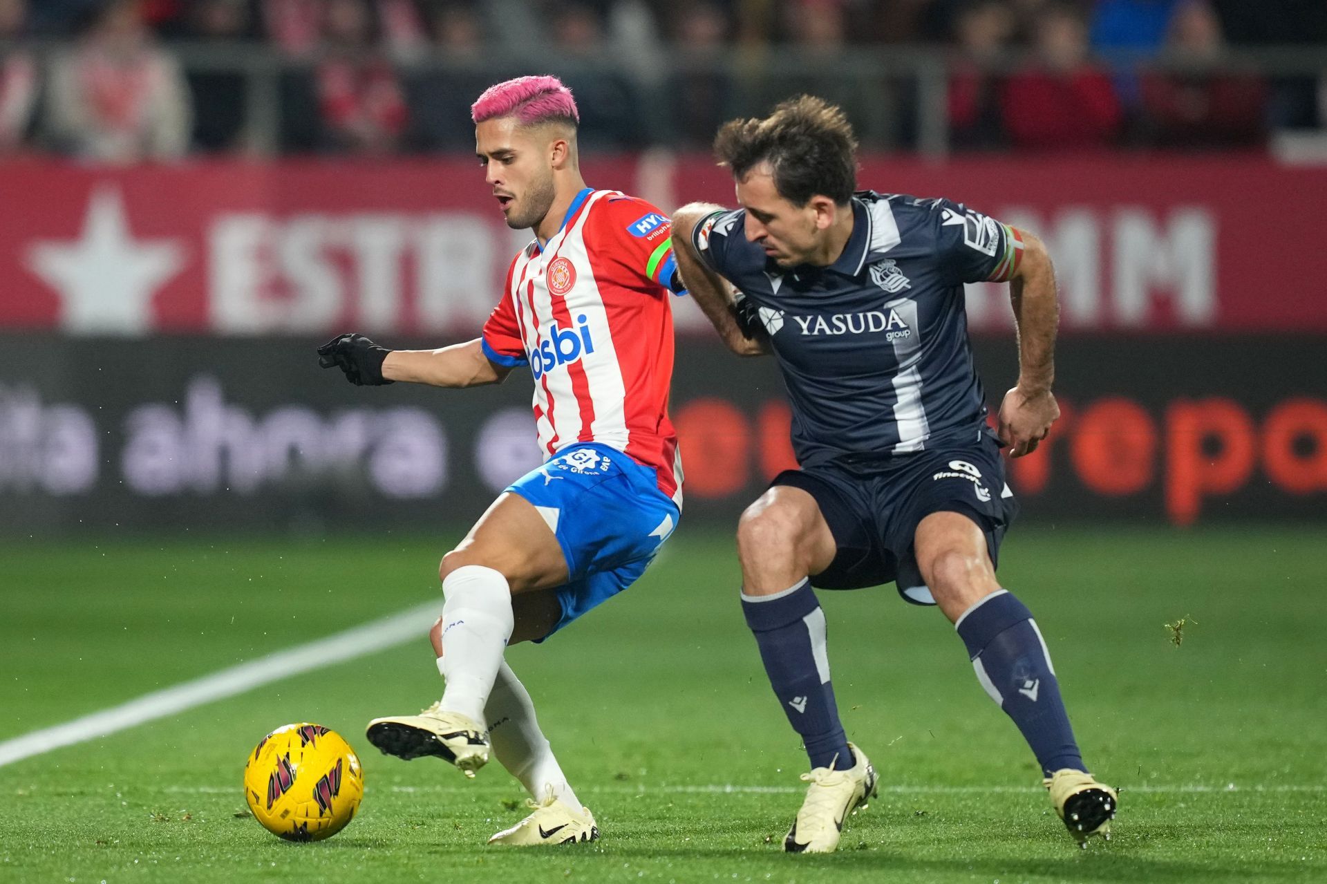 Yan Couto has admirers at the Santiago Bernabeu.