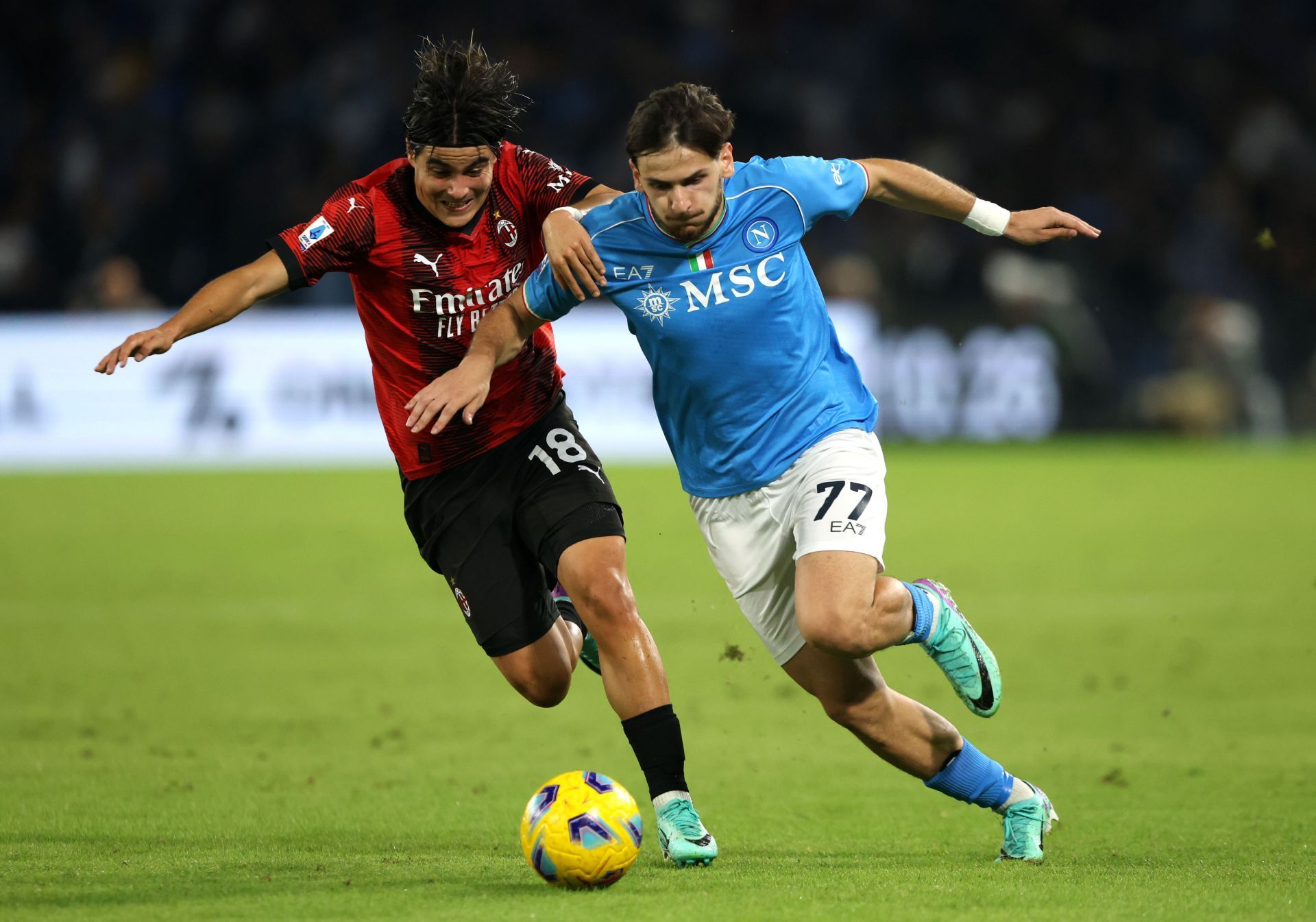 SSC Napoli v AC Milan - Serie A TIM