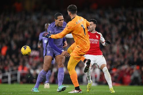 Virgil van Dijk and Alisson