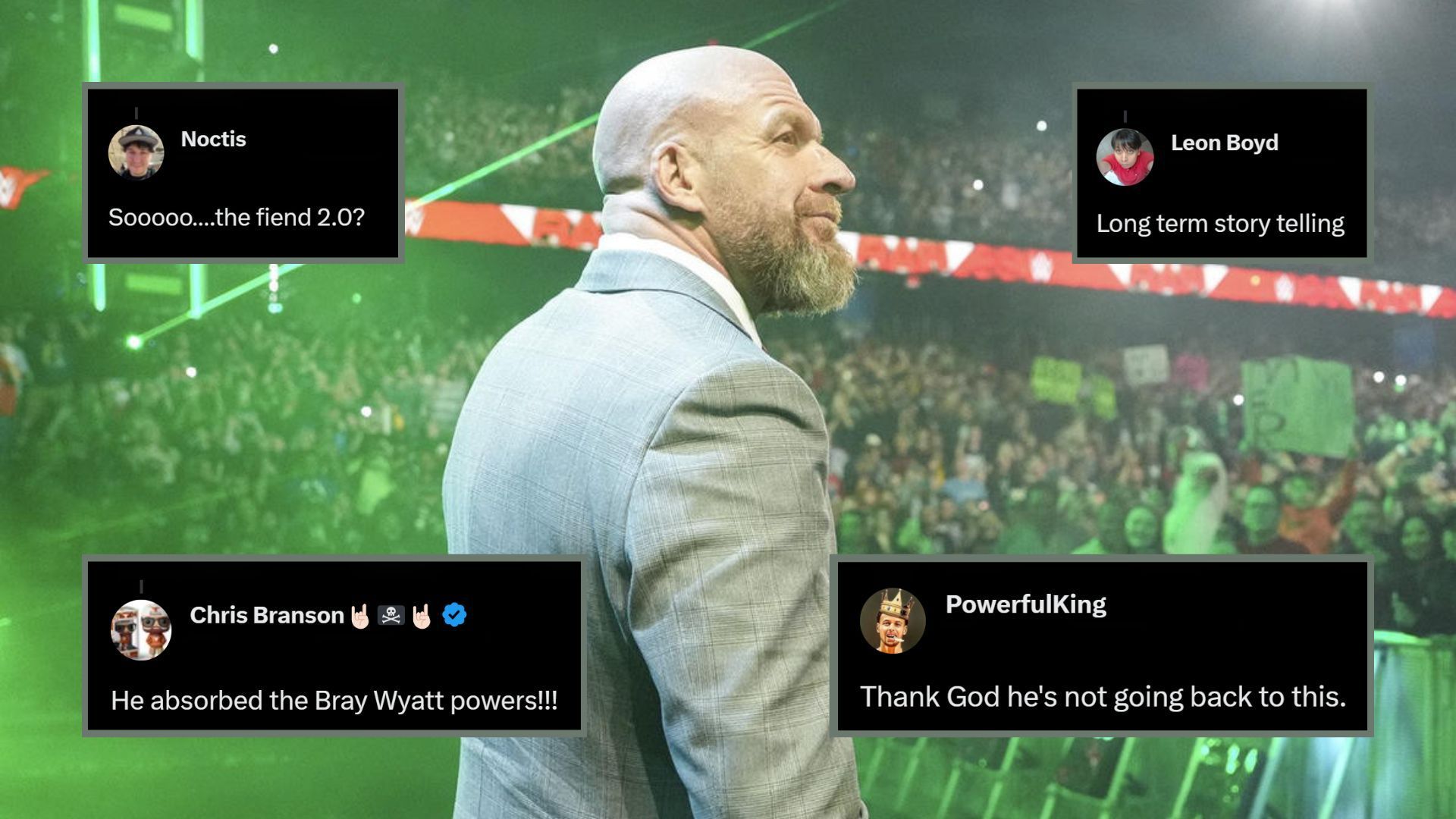 Triple H on Monday Night RAW in 2023!