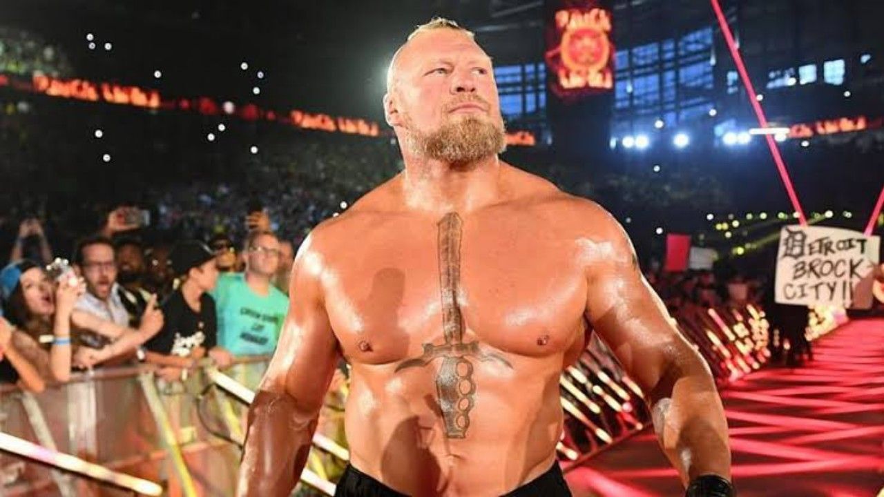 पूर्व WWE और यूनिवर्सल चैंपियन ब्रॉक लैसनर 