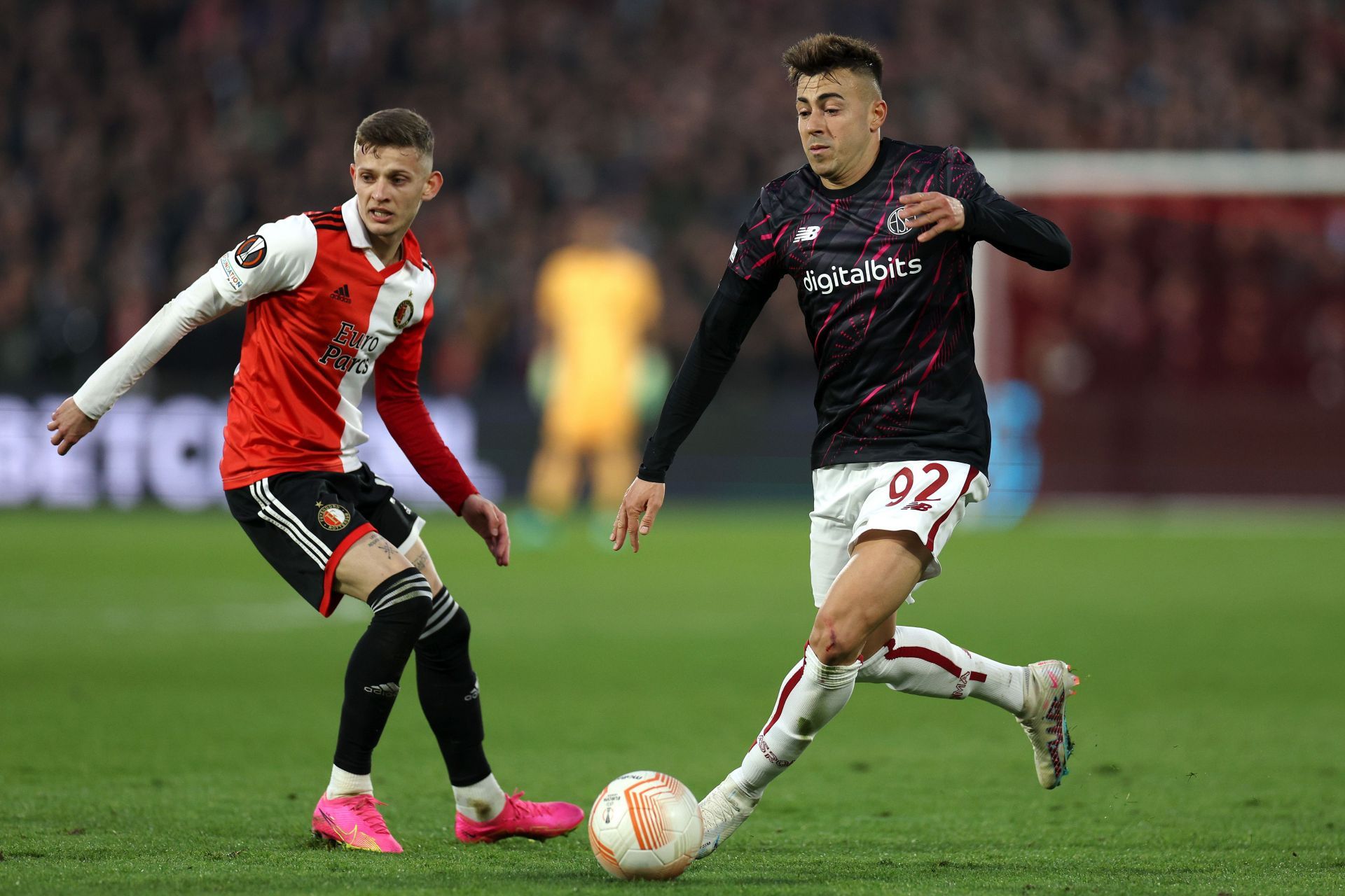 Feyenoord v AS Roma: Quarterfinal First Leg - UEFA Europa League