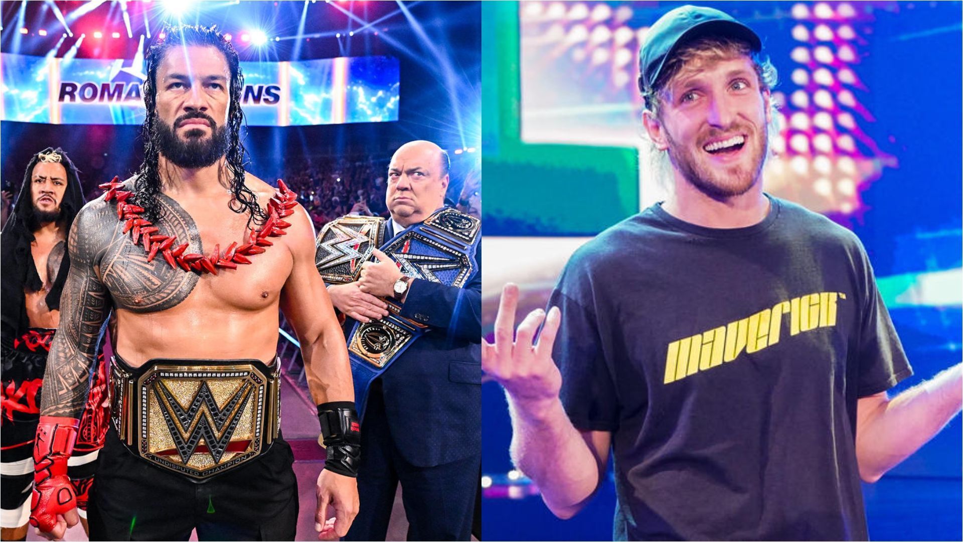 Logan Paul has a history with The Bloodline in WWE.