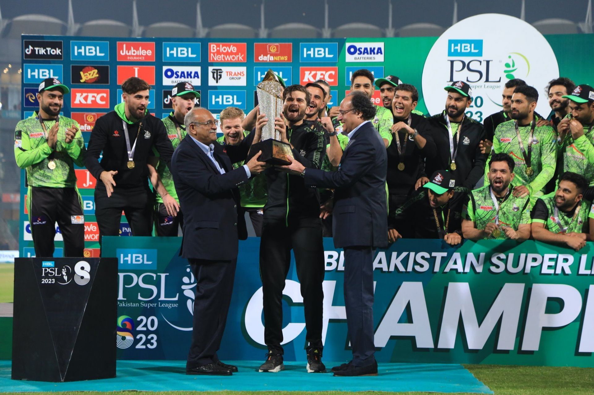 Lahore Qalandars 2023 PSL Champions