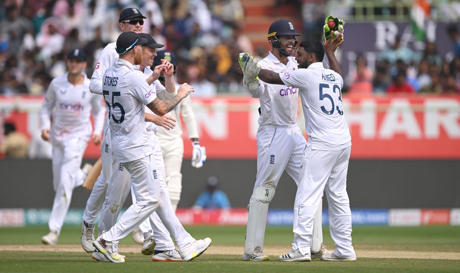 India  v England - 2nd Test Match: Day Three