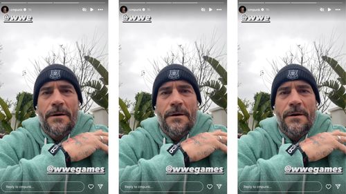 Punk shares new mission on Instagram.