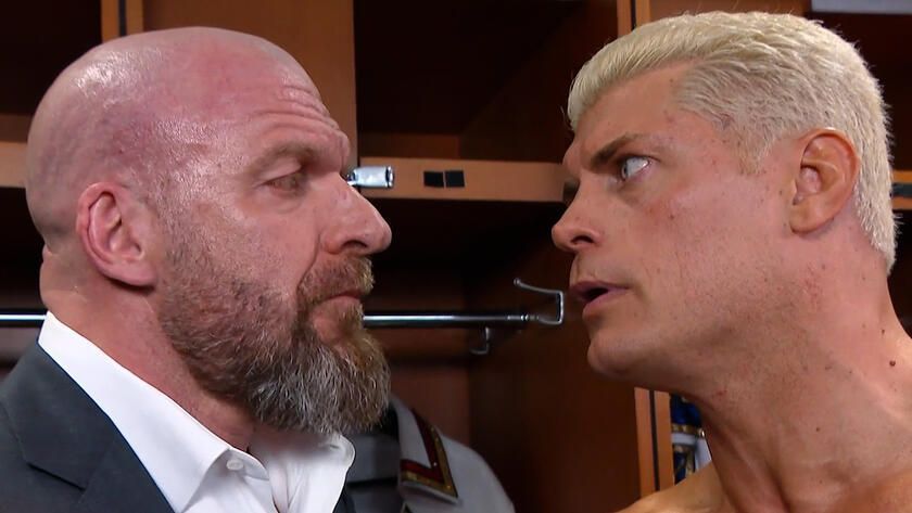 Triple H spoke about Cody Rhodes at the Elimination Chamber press event.