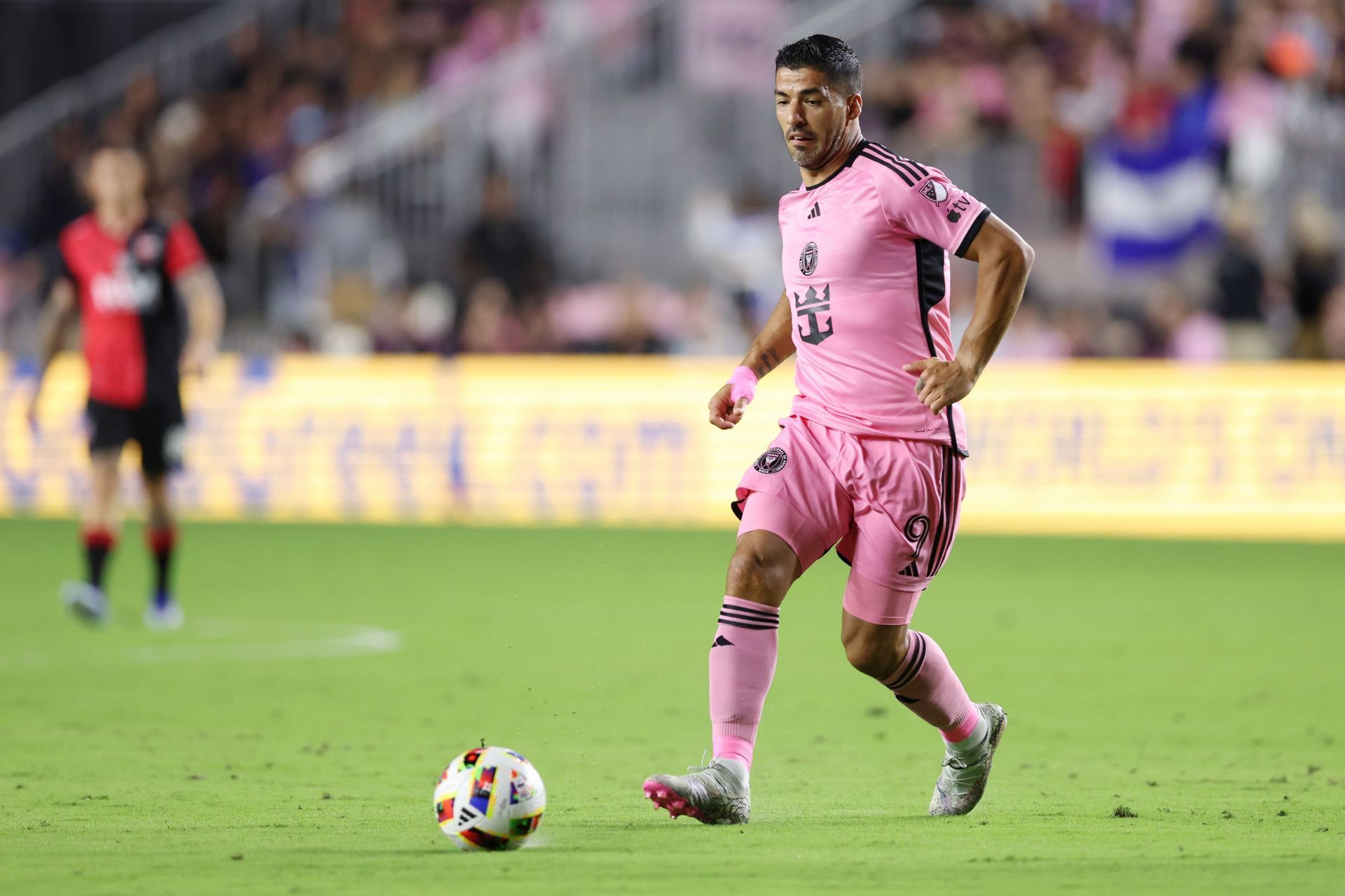 Luis Suarez had admirers at the Santiago Bernabeu.