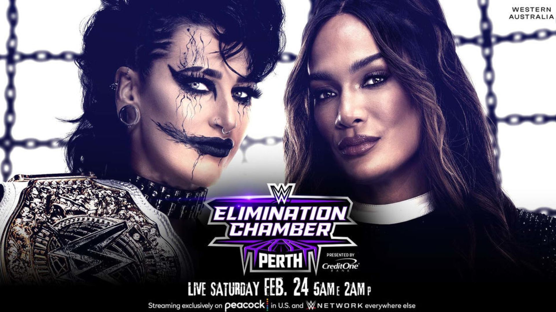 Rhea Ripley heads to her home country at Elimination Chamber 2024